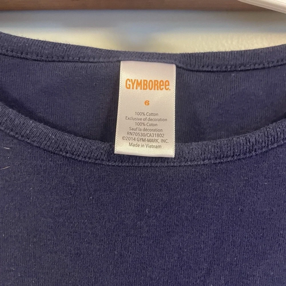 Gymboree Cape Cod Cutie Cotton Dress ‎ Size 6 Blue White Yellow Drop Waist